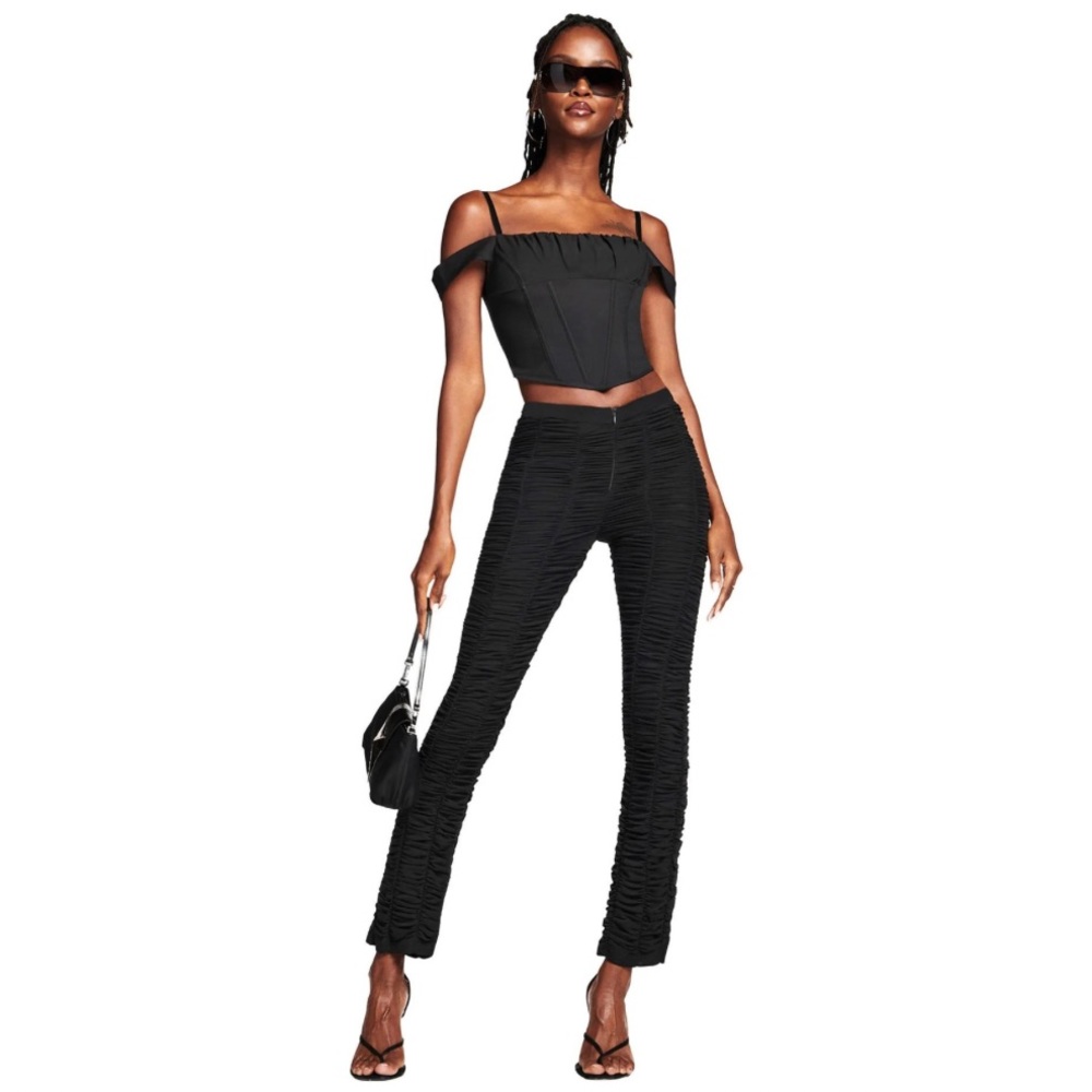 I AM GIA Black Corset Top - Picture 14 of 14